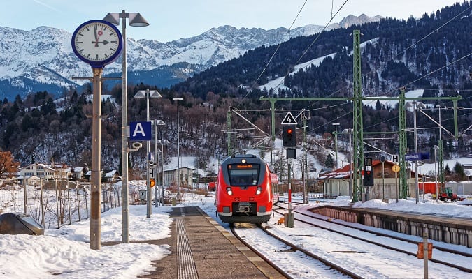 Estação em Garmisch Partenkirchen