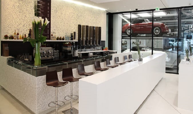 Boxenstopp Café e Bar Porsche