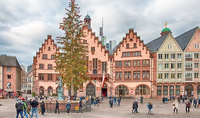 Preços de Hotéis e Passagens Aéreas para Frankfurt em Dezembro