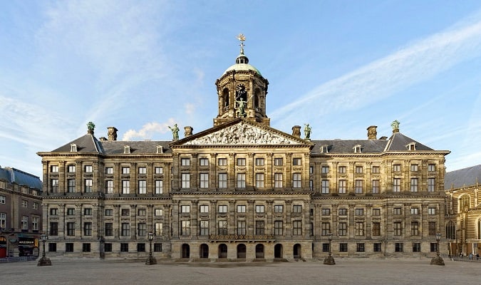 Palácio em Amsterdam