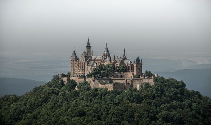 Foto do Lindo Castelo de Hohenzollern