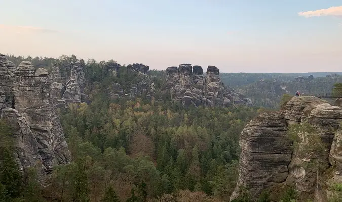 Nationalpark Sächsische Schweiz perto de Dresden
