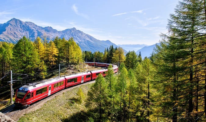 Trechos Populares para Viajar de Trem pela Europa