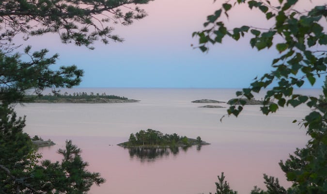O Lago Ladoga é o maior lago da Europa