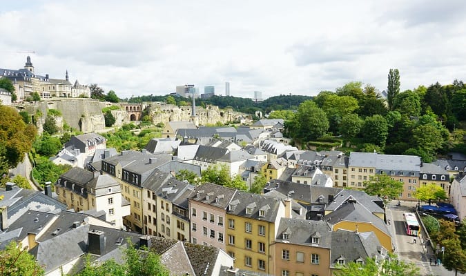 Luxemburgo tem o maior PIB nominal per capita